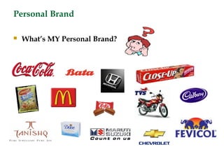 Personal Brand

   What’s MY Personal Brand?
 