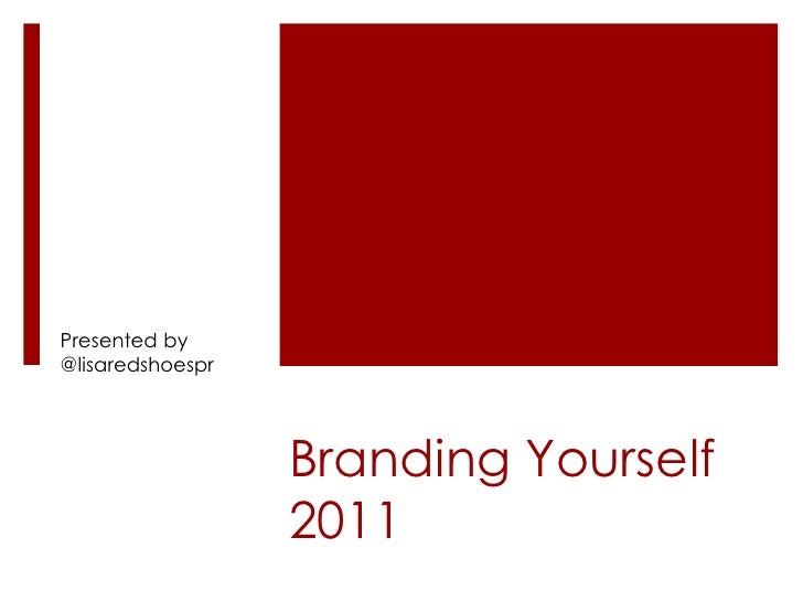 create a personal brand