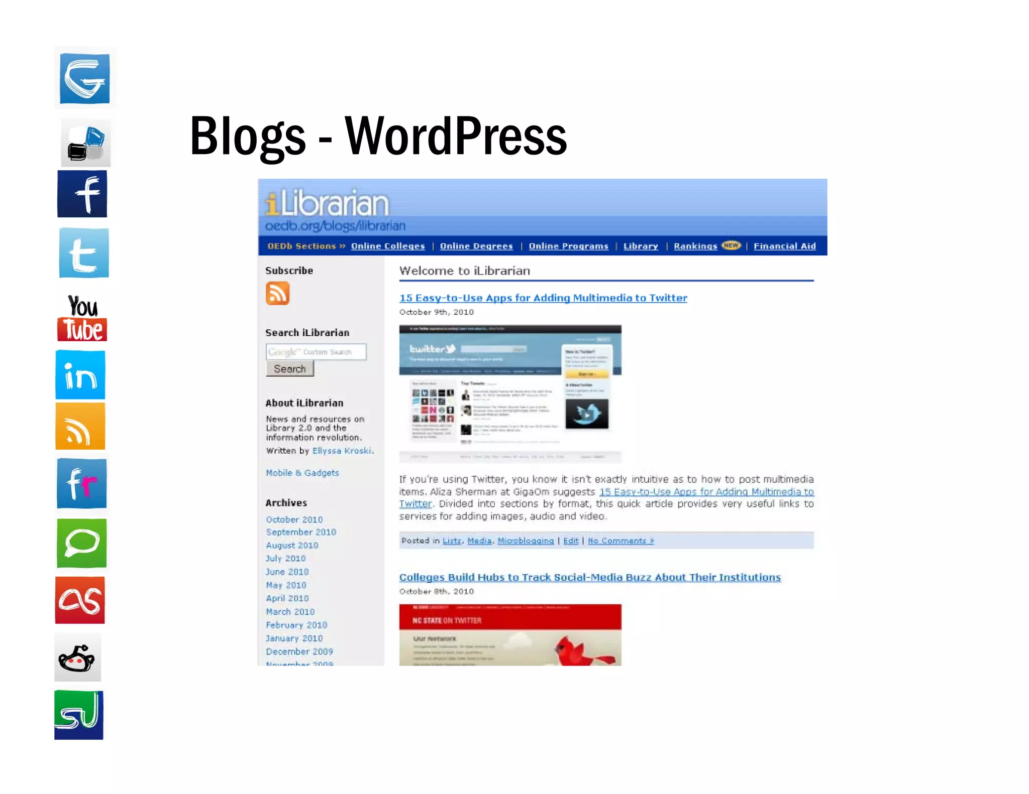 Blogs - WordPress
 