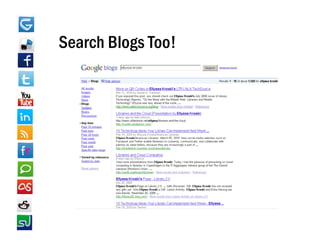 Search Blogs Too!
 