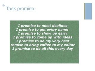 +
    Task promise
 
