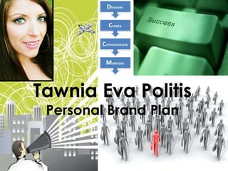 Tawnia Eva Politis Personal Brand Plan 