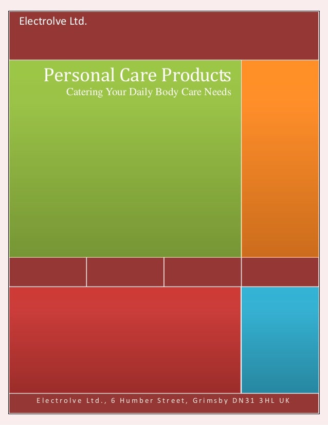 Personal care products