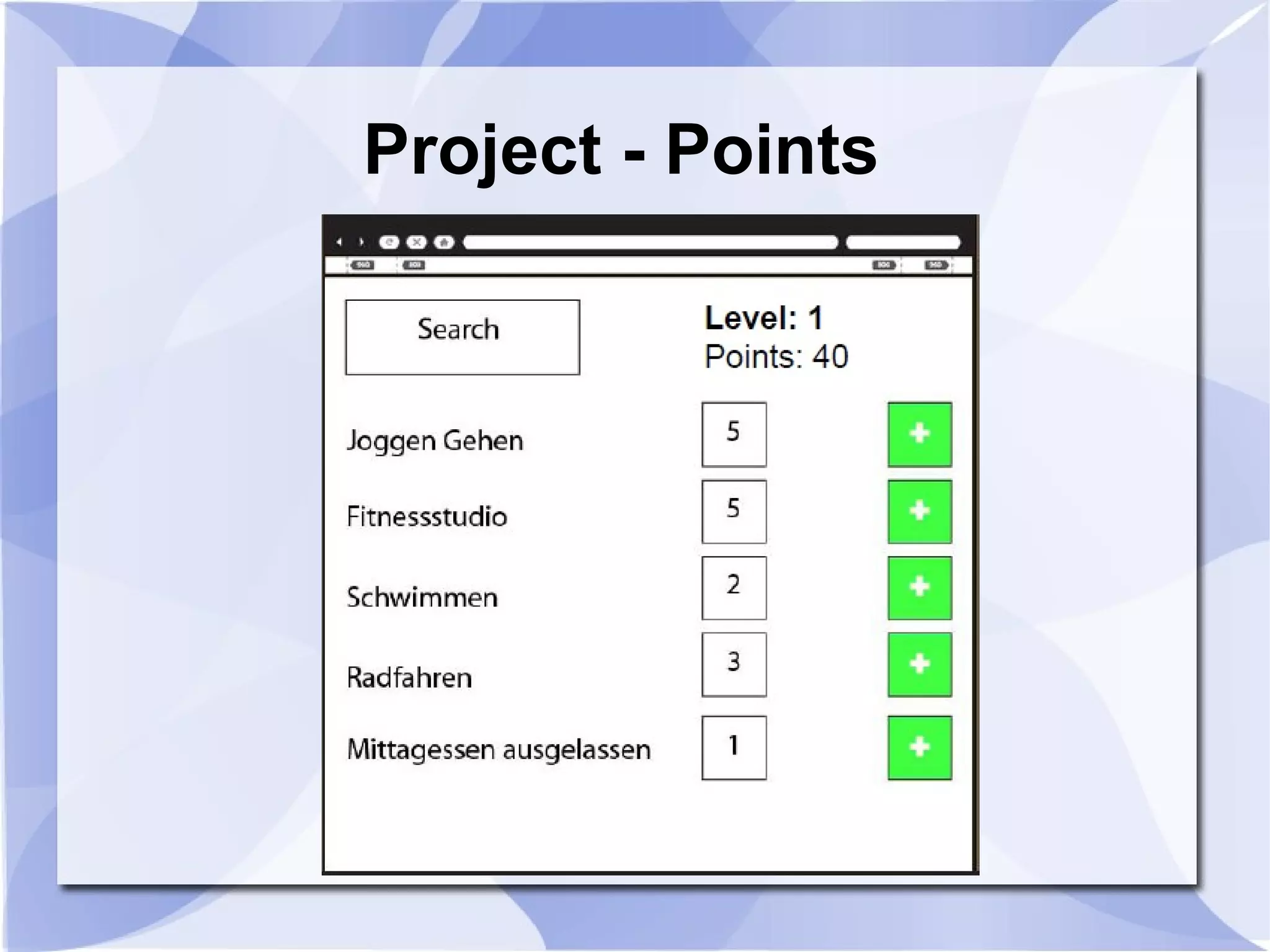 Project - Points