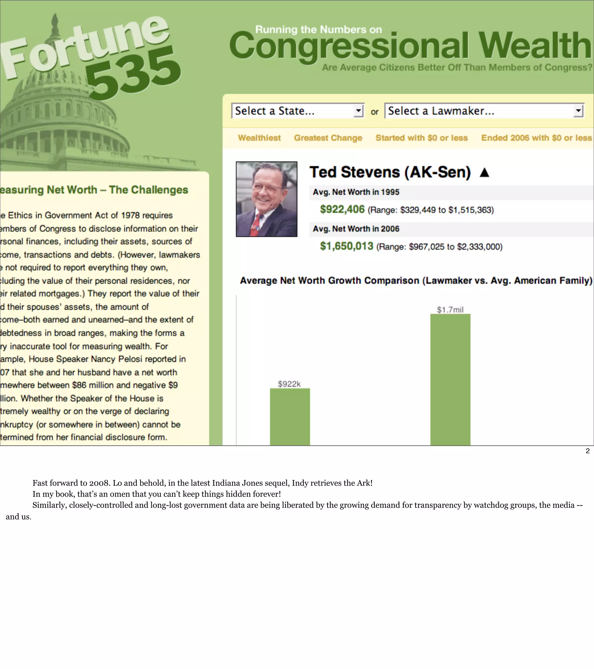 Gimme my data: government transformation