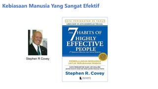Stephen R Covey
Kebiasaan Manusia Yang Sangat Efektif
 