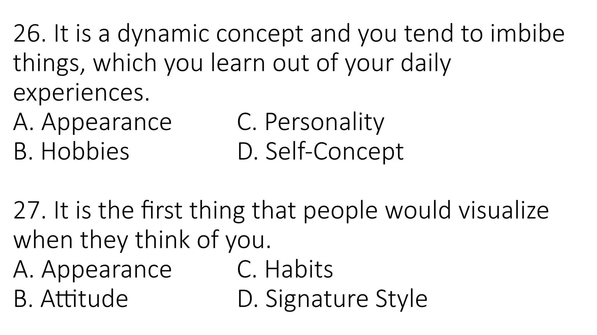 PERSONAL DEVELOPMENT MODULE 1 AND MODULE 2 QUARTER 1 | PPTX