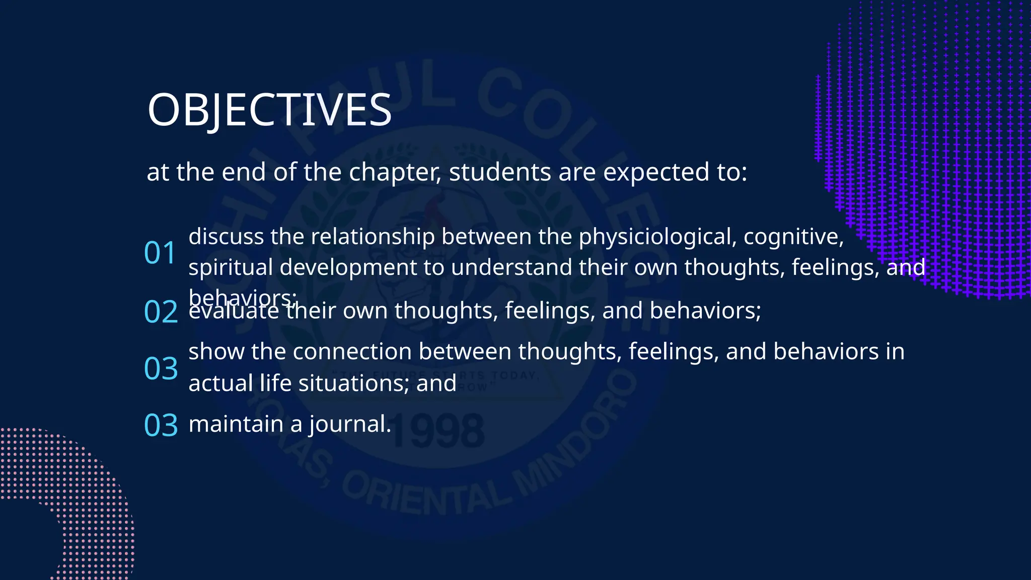 Personal Development UNIT 1 Week 2 Sir Kyle.pptx