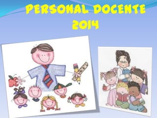 PERSONAL DOCENTE
2014

 