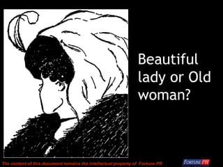 Beautiful lady or Old woman? 