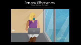 Personal Effectiveness
While Working Remotely
 