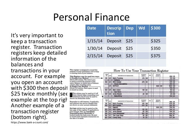 personal finance digital story example personal finance example