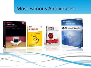 Most Famous Anti viruses 
 