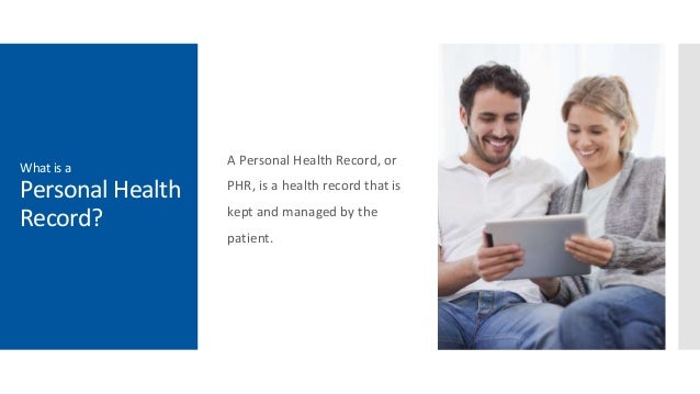 what is personal health records