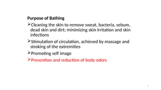 Comprehensive Guide to Personal Hygiene and Therapeutic Bathing ...