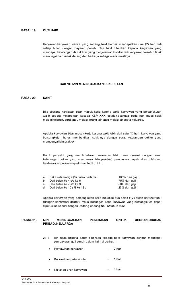 Contoh Surat Pengaduan Gaji Ke Disnaker Kumpulan Contoh Surat Contoh Peraturan Perusahaan Syafriyadi Mml3.