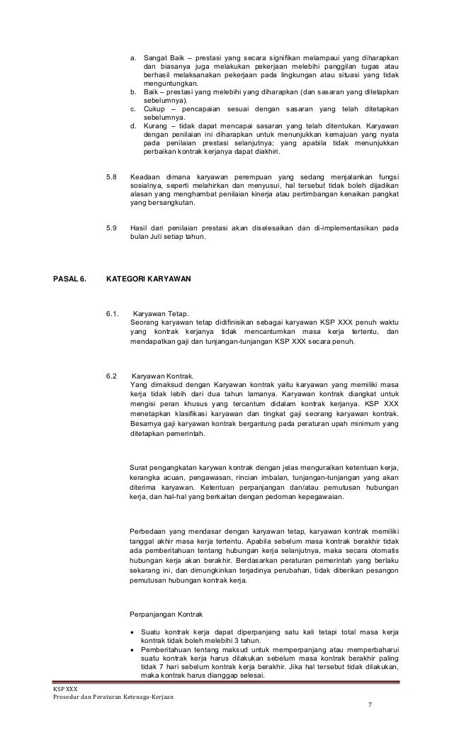 Prosedur Standar Operasional