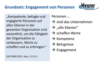 Personal in der iso 9001 2015