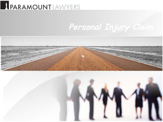 Personal Injury Claim 
 