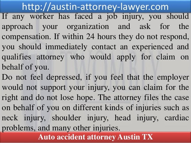 Personal injury lawyer austin tx