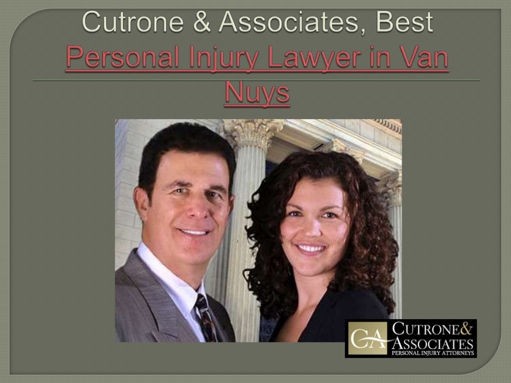 Highrated Personal Injury Lawyer Van Nuys