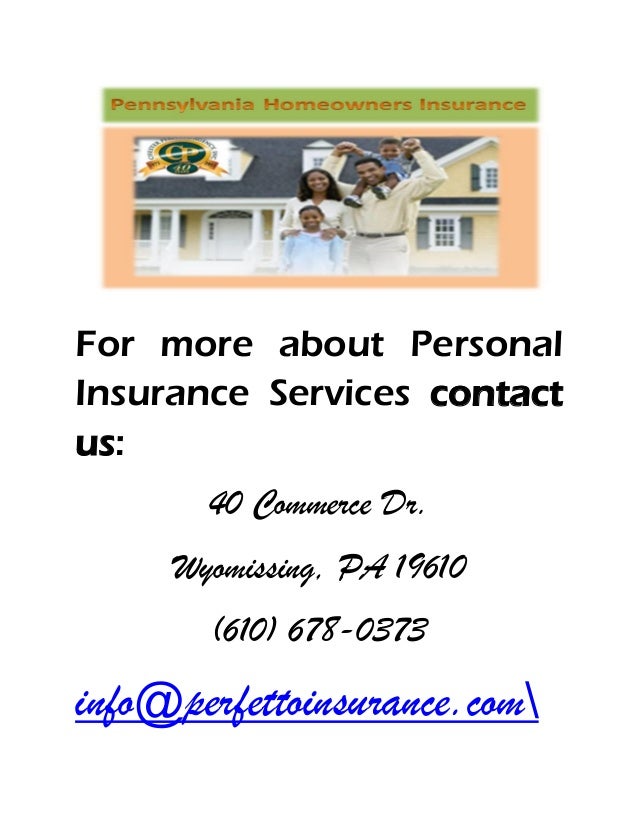 Personal insurance services pa