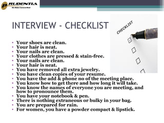 Personal interview prudentia | PPT