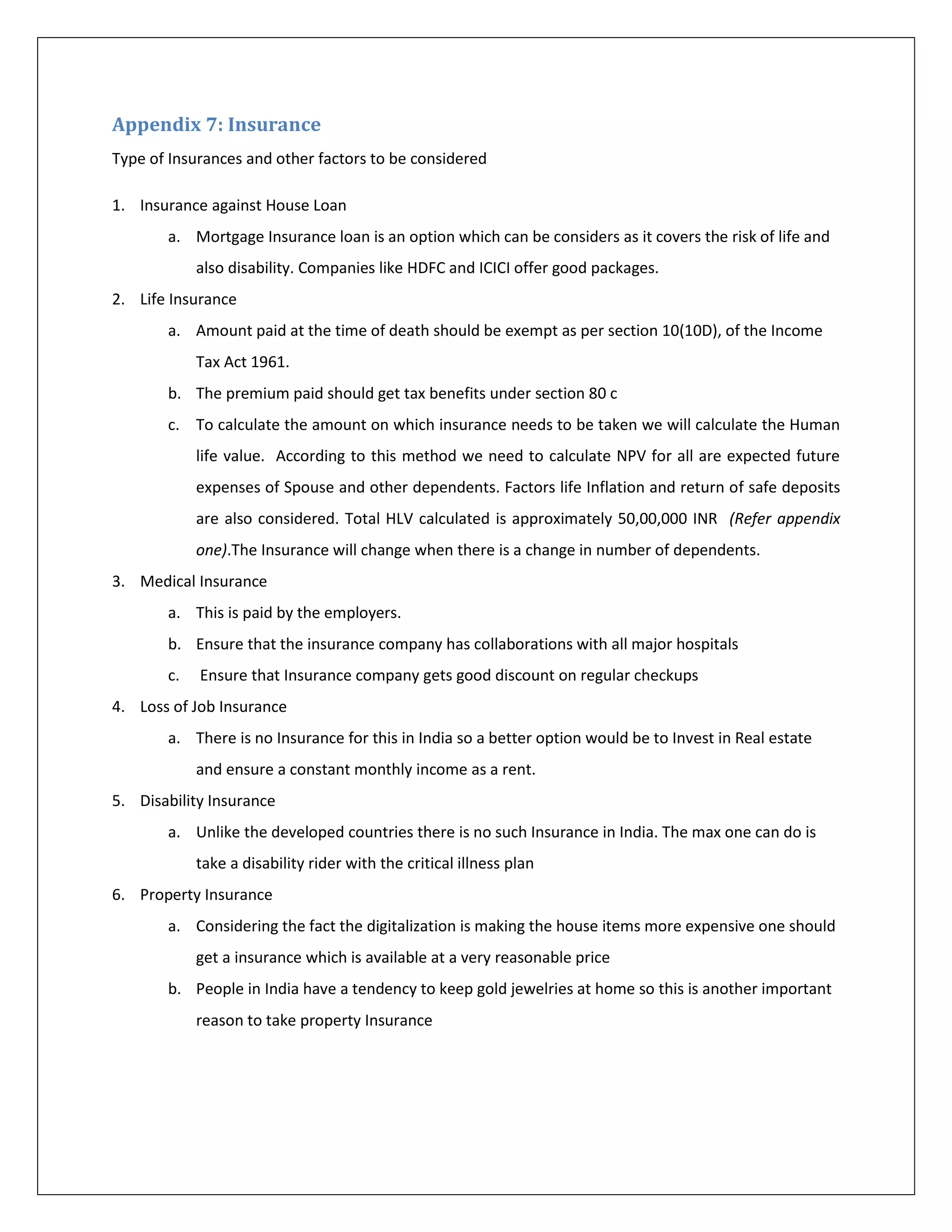 Personal Investment Portfolio