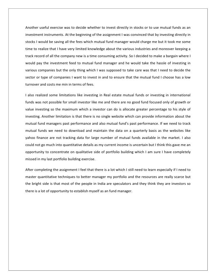 How to write portfolio essay picture