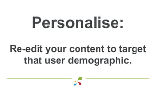 Personalise and Segment - A video strategy blueprint for 2014