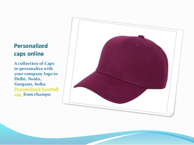 personalized caps india