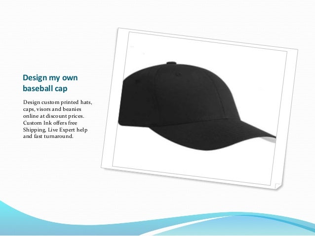 design my own baseball cap