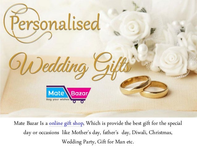 Buy Personalized Wedding Gifts Online In India Mate Bazar