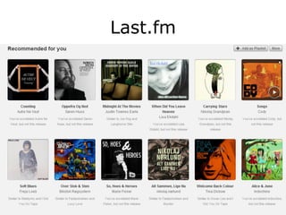 Last.fm
 