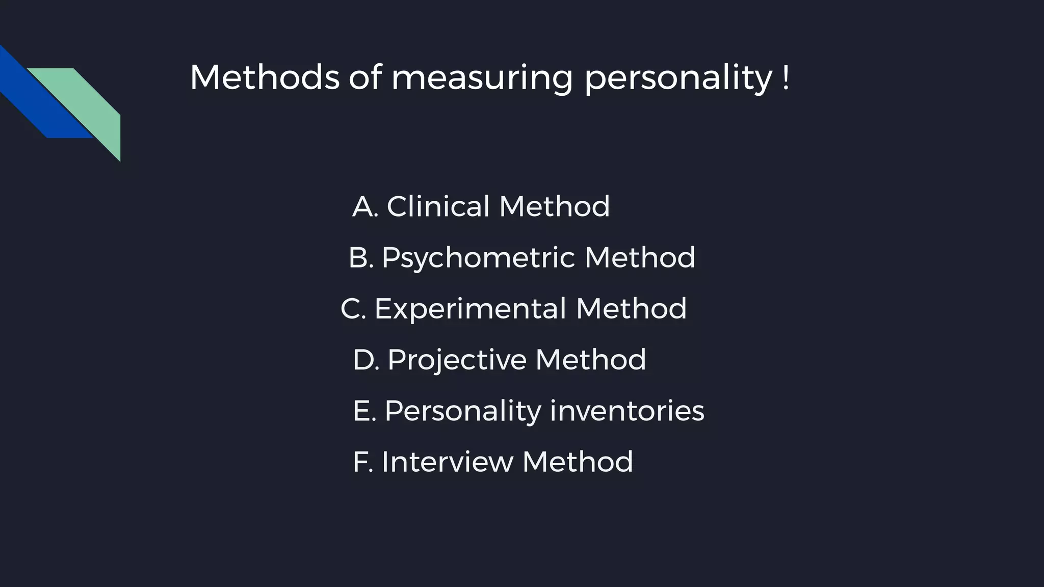 Personality | PDF