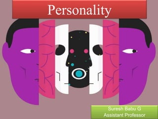 Personality
Suresh Babu G
Assistant Professor
 