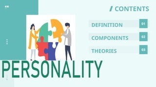 CONTENTS
01
DEFINITION
02
COMPONENTS
03
THEORIES
 