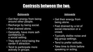 Personality - A summarized discussion. | PPTX