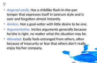 Personality Test Word Definition, PPT presentation | PPTX
