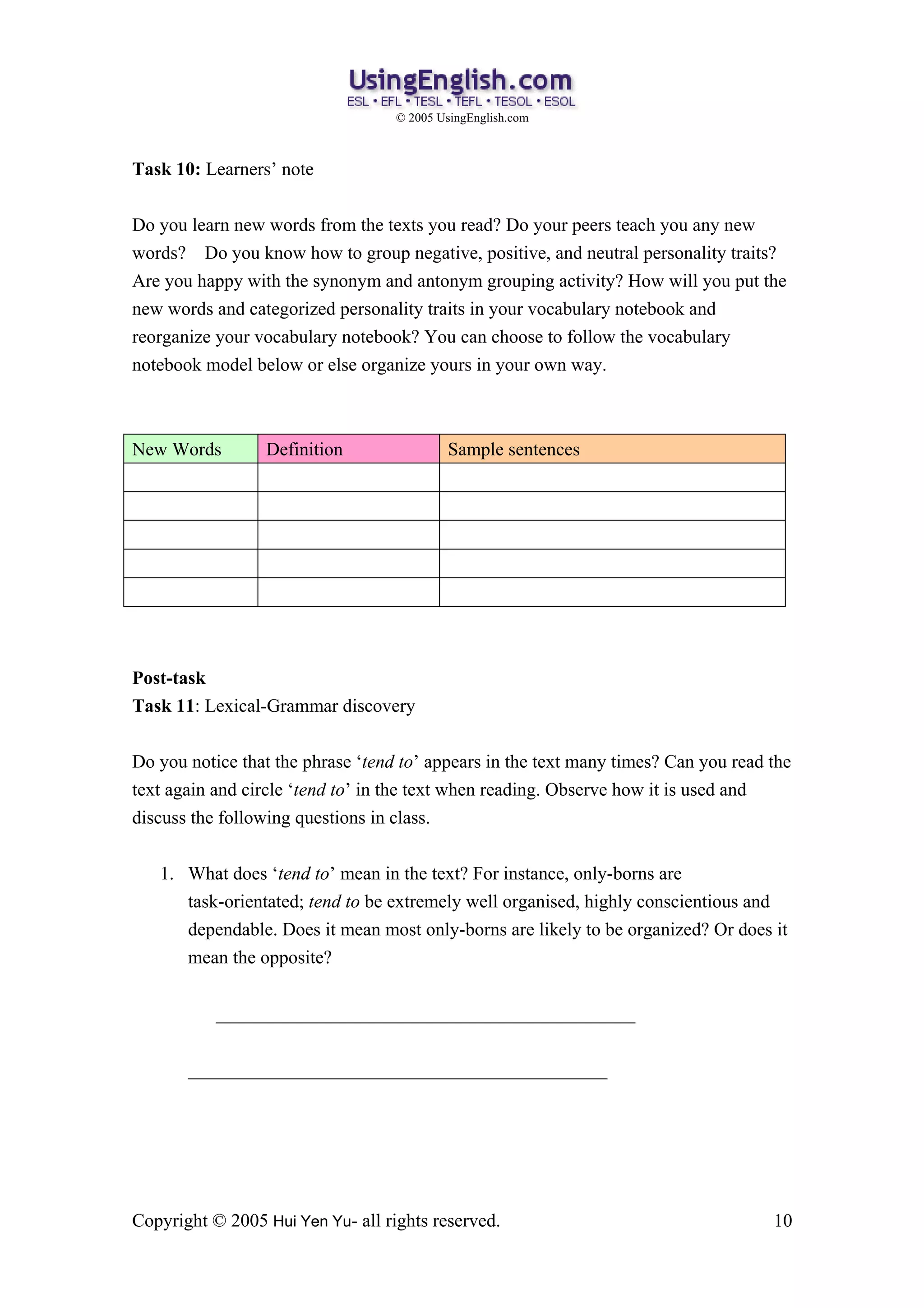 Personality traits | PDF