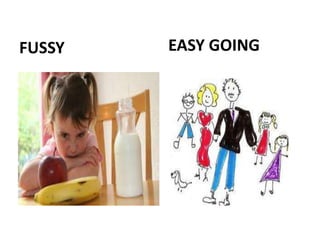 FUSSY EASY GOING
 