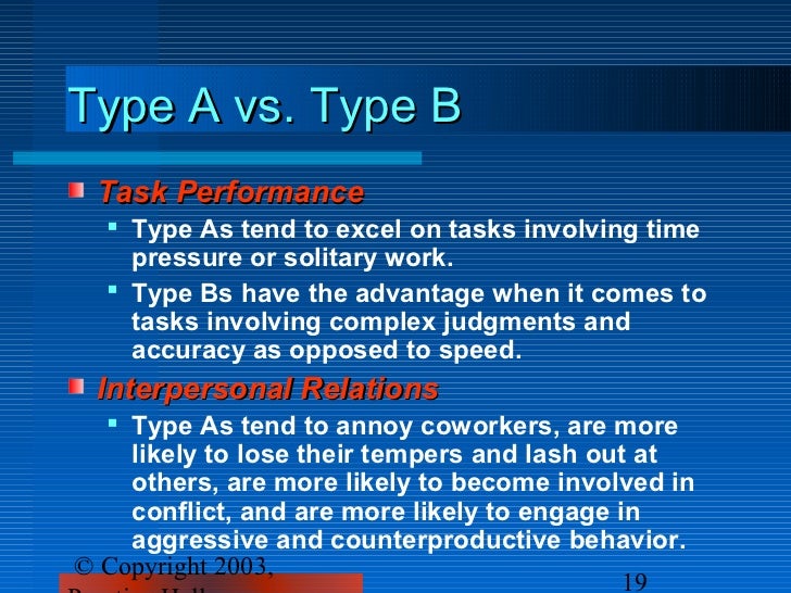 Personality and ability