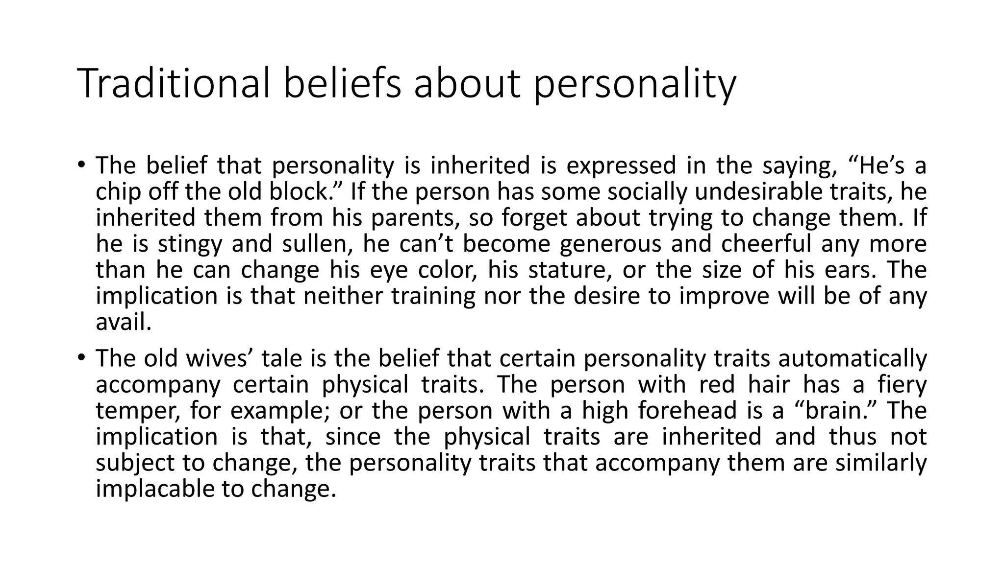 Personality and soft skills development unit 1 | PPTX