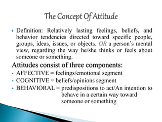 Personality Attitude & Job Satisfaction | PPTX