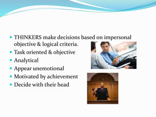 Personality attributes and types | PPTX