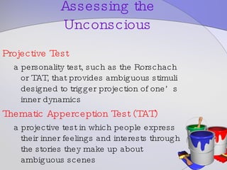 Projective Rests Tat Personality Chp14 | PPT