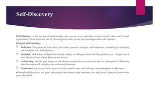 Personality Development for management students | PPTX