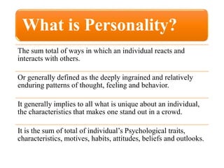 What is Your Personality Type? — Birch Psychology