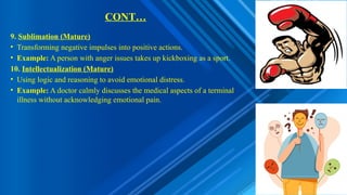 PERSONALITY DEVELOPMENT & DEFENSE MECHANISMS.pptxPersonality and ...