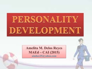Amelita M. Delos Reyes
MAEd – CAI (2015)
aimhee25@yahoo.com
 